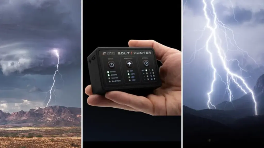 Bolt Hunter veut devenir le meilleur allié du photographe de tempêtes