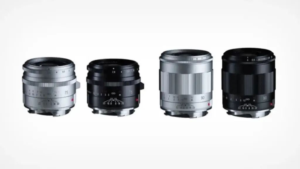 Cosina dévoile deux objectifs Voigtländer M-Mount étonnamment compacts
